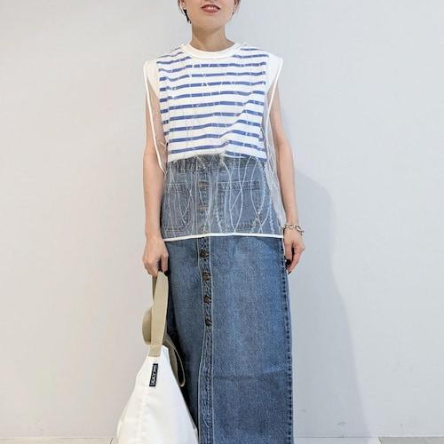 ボーダートップス×シアートップ...