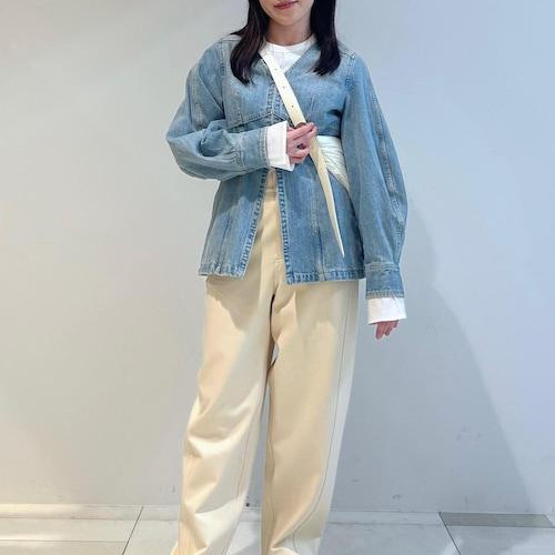 Denim blow that can be used for early spring...