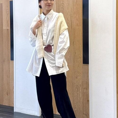 เสื้อเชิ้ตโอเวอร์ไซส์ Emoele...