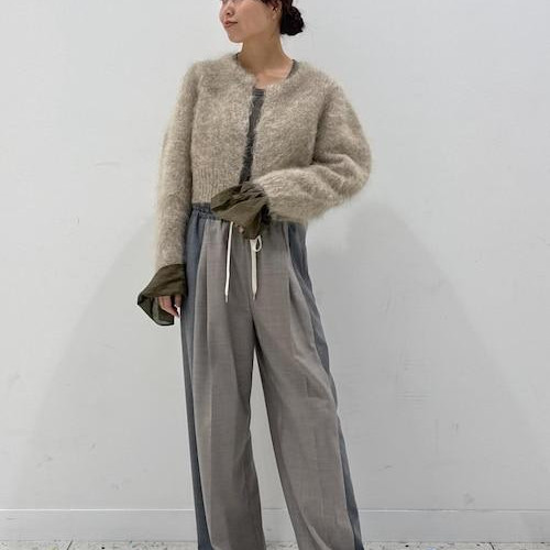 털이 가득한 모헤야로 한 장에 입어...