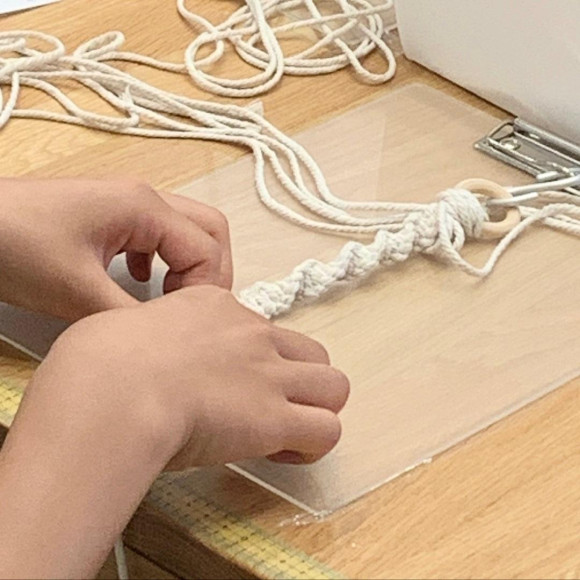 マクラメ編みハンギングプランター｜イベントレポート