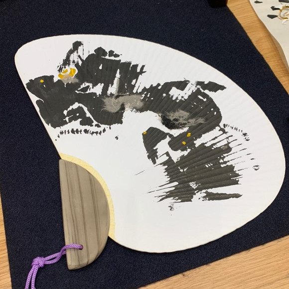 オリジナルうちわ作り｜イベントレポート