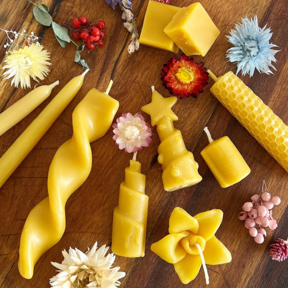 【無印良品 広島パルコ】（空席あり）甘い香り♪広島産蜜蝋でほっこりキャンドル作り｜イベント告知