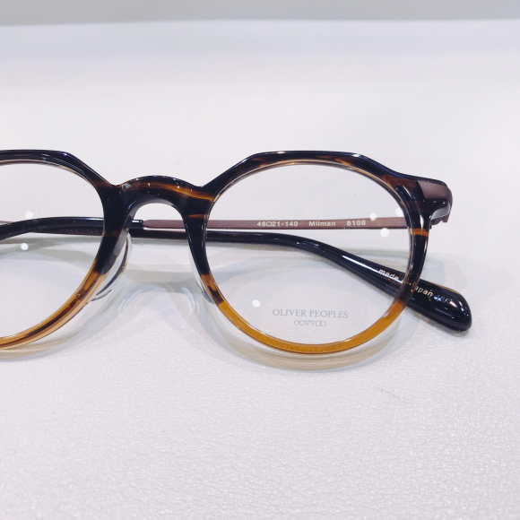 OLIVER PEOPLES 別注モデル “MILMAN” | ポーカーフェイス・ショップニュース | 広島PARCO-パルコ-