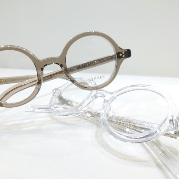 【EYEVAN】クラシックな丸眼鏡“Chandler”