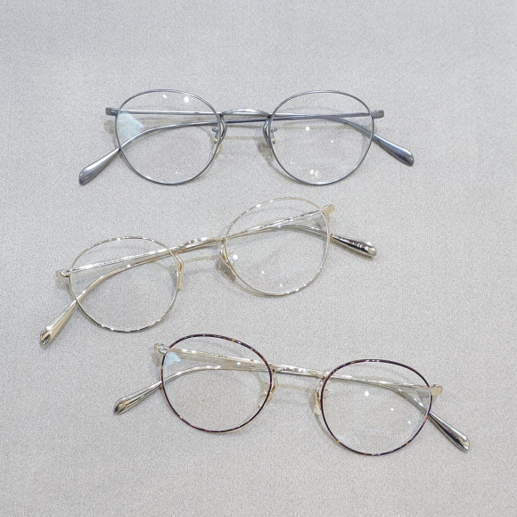 【OLIVER PEOPLES】 "Coleridge" of simple metal