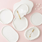 자택에서의 카페 타임에 딱 맞는 트렌드감 발군의 플레이트가 50% OFF♡☆