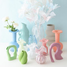 ❁♡春らしいカラーリングのフラワーベース♡❁