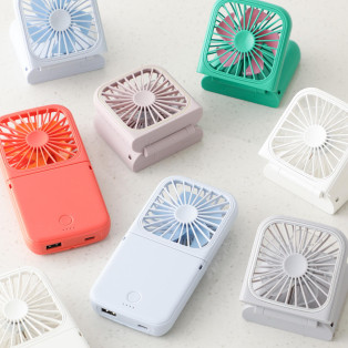 カバンにすっぽり入るスマートハンディファンのご紹介☆
