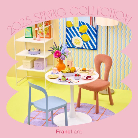 Francfranc 2025 Spring Collection will be released from February 12th (Wednesday)❁