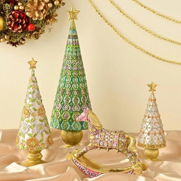 【NEW】優しい色味と丁寧なペイントが大人可愛い、レジン製のクリスマスオブジェをご紹介♡