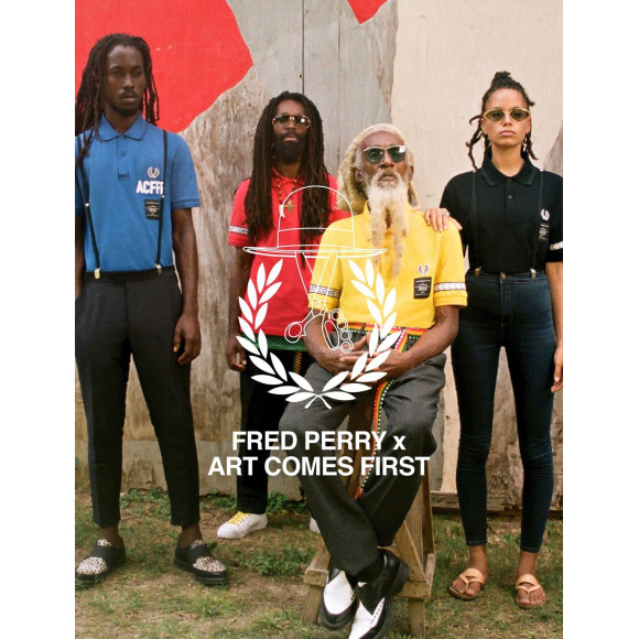 ART COMES FIRST　×　FRED　PERRY