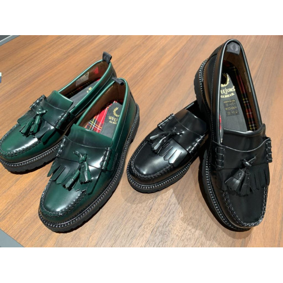 G.H.BASS FREDPERRY ローファー ネイビー お待たせ! 4940円引き cjd.ma