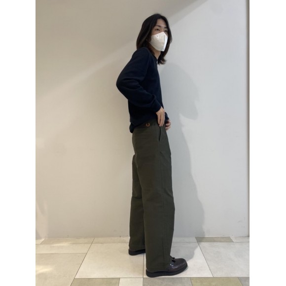 Brushed Wide Reg Trousers