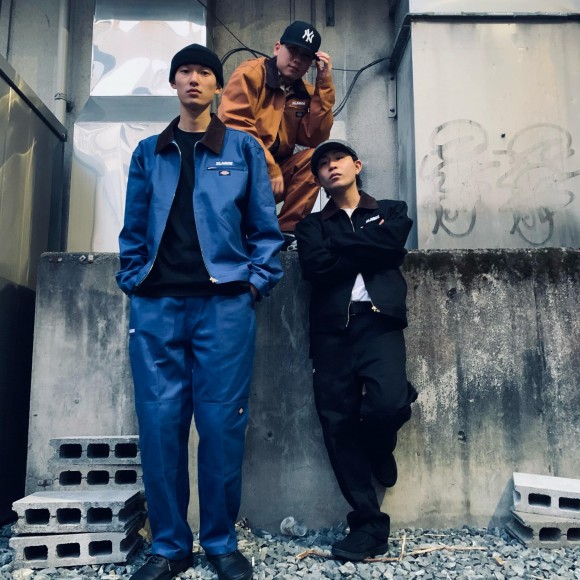 サロペット/オーバーオールXLARGE×Dickies WORK OVERALL - サロペット