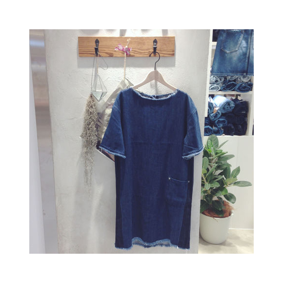 セール デニムフリンジサックワンピ セポ ショップニュース 広島parco パルコ