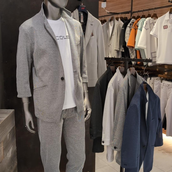 新作アイテム紹介　セットアップ7分ジャケット