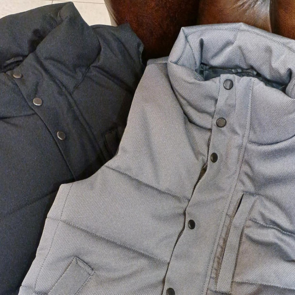 新作アイテム紹介　撥水ツイルパテッドベスト