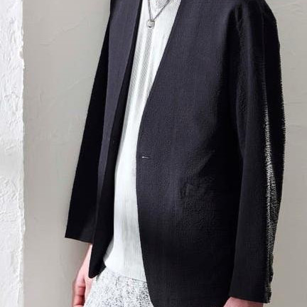 新作アイテム紹介　ノーカラージャケット