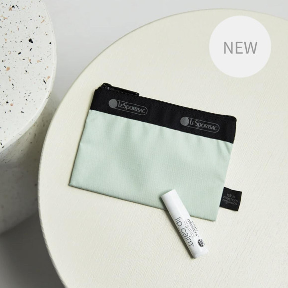 Limited collaboration set of lip calm and mini pouch popular for gifts!