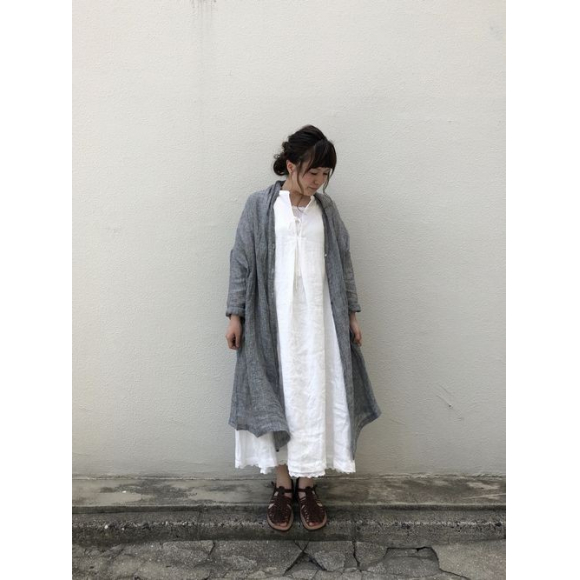 Linen houndstooth check series** | ネストローブ/ネストローブ