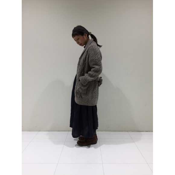 nest Robe　ペルーニットカーディガン