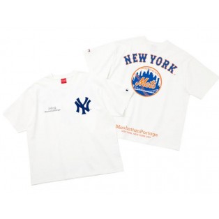 【Manhattan Portage x MLB Short Sleeve T-Shirt】