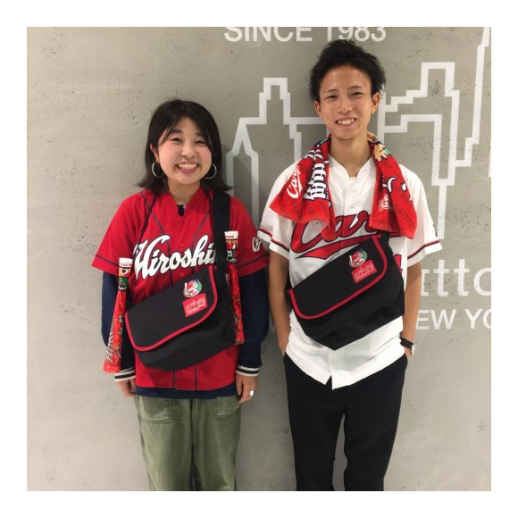 緊急発売!!】Manhattan Portage × Hiroshima Toyo Carp ※広島