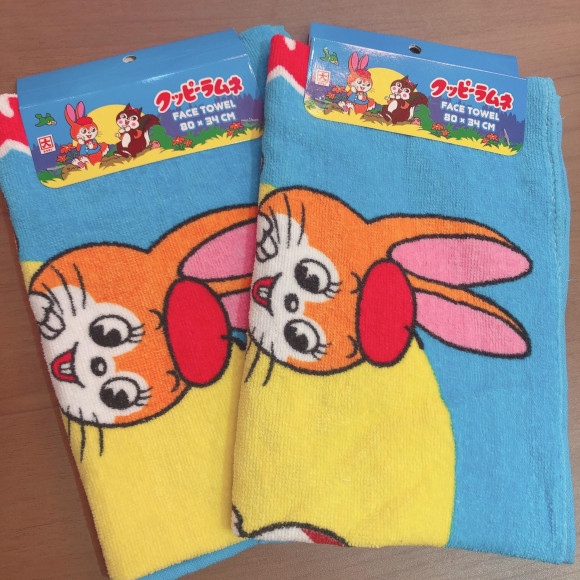 New クッピーラムネ フェイスタオル サンキューマート ショップニュース 広島parco パルコ