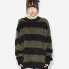 WIDE STRIPE KNIT TOP