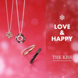 11/1（火） THE KISS クリスマス限定ジュエリー発売　ペアリング1