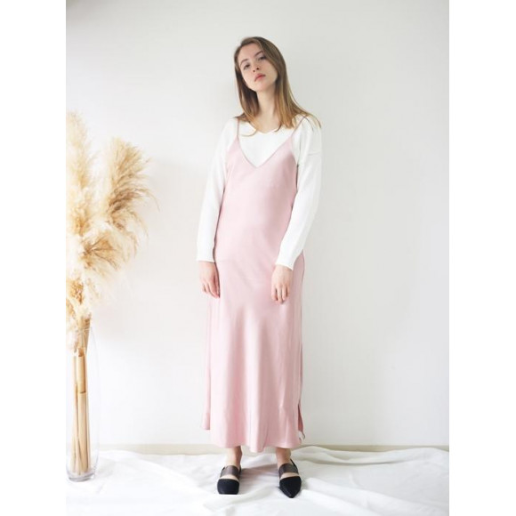 サテンキャミワンピース エンブラン ショップニュース 広島parco パルコ