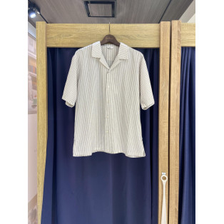 COTTON LINEN SS SHIRT