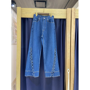 ［岡山デニム］BRAIDED WIDE DENIM