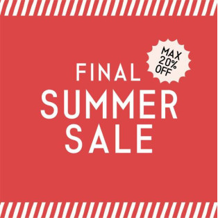 ［お知らせ］SUMMER SALE 対象商品拡大✨