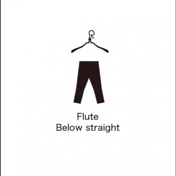 Flute Below Straight