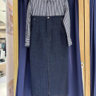 ［岡山デニム］HIGH WAIST DENIM OP