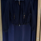 [岡山デニム]DENIM GATHERD ZIP BLOUSON