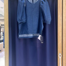 [岡山デニム]PUFF SLEEVE SHORT SLEEVE PO 