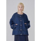 [岡山デニム]DENIM GATHERED JK 