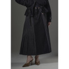 [岡山デニム]SIDE PLEATS SKIRT