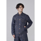 [岡山デニム]PANEL DENIM JACKET (KUR)