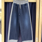 [岡山デニム]DENIM SWEAT DOCKING EASY PT