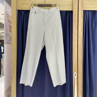 COTTON LINEN EASY TROUSER