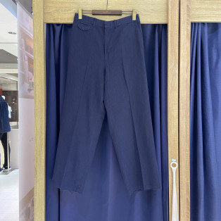 COTTON LINEN EASY TROUSER