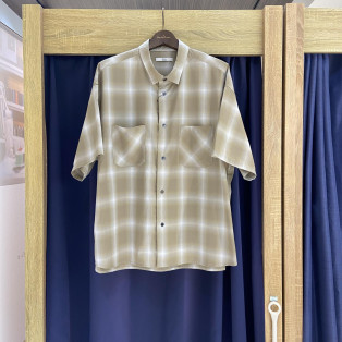 PLAID SS SHIRT