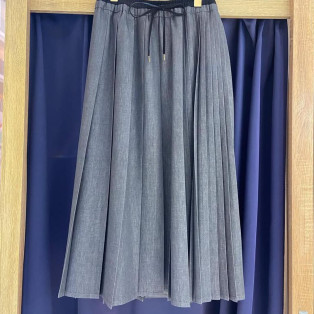 PLEATS RELAX LONG SK