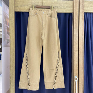 ［岡山デニム］BRAIDED WIDE DENIM