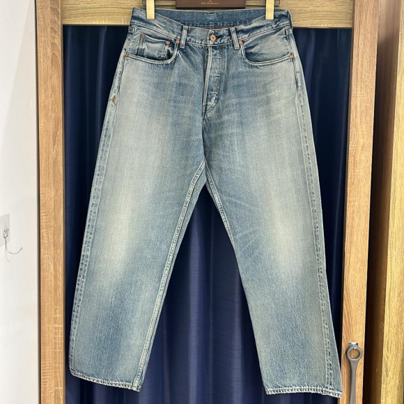 ［岡山デニム］ayame ハイライズルーズデニムパンツ