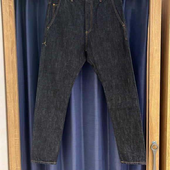 ［岡山デニム］12ozセルヴィッチサルエルデニム